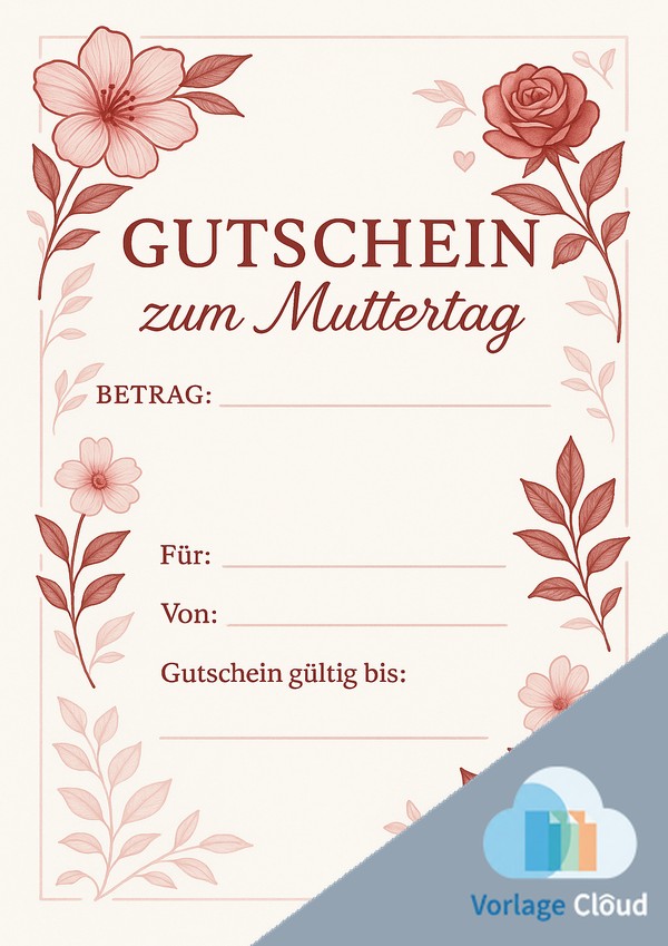 gutschein muttertag