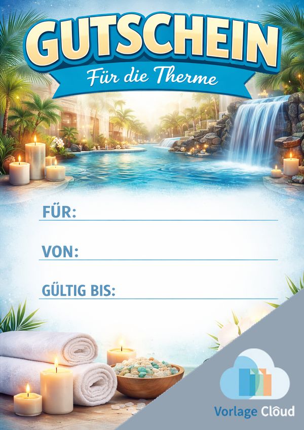 gutschein therme vorlage pdf