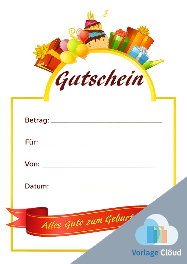 gutschein vorlage fur ausdrucken