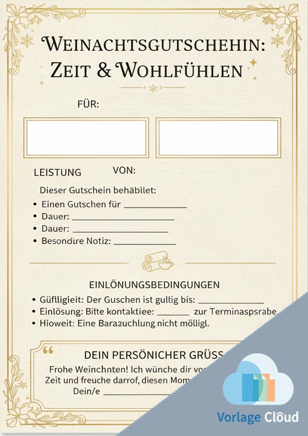 gutscheine für weihnachten