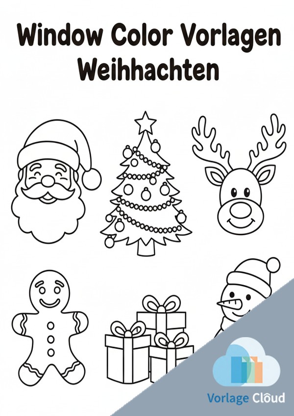 weihnachten Vorlagen