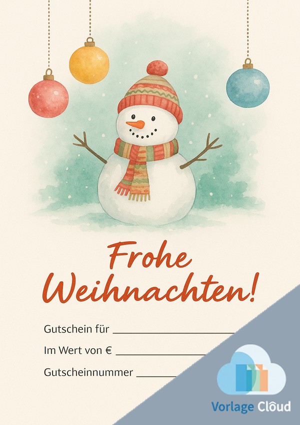 wunschgutschein weihnachten vorlage