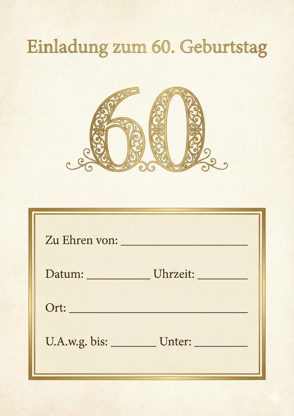 60 geburtstag einladung vorlage pdf kostenlos