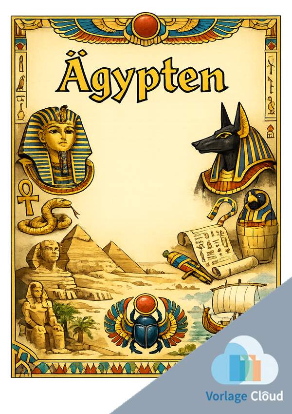 Ägypten Deckblatter