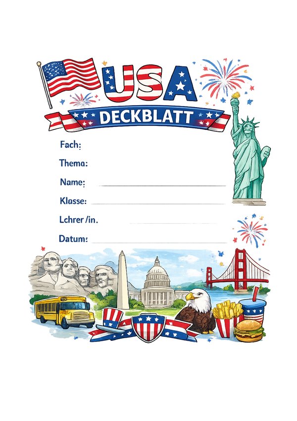 amerika deckblatt