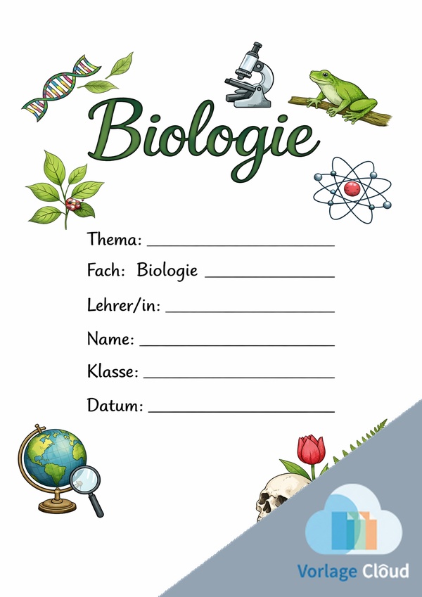 biologie deckblatt pdf