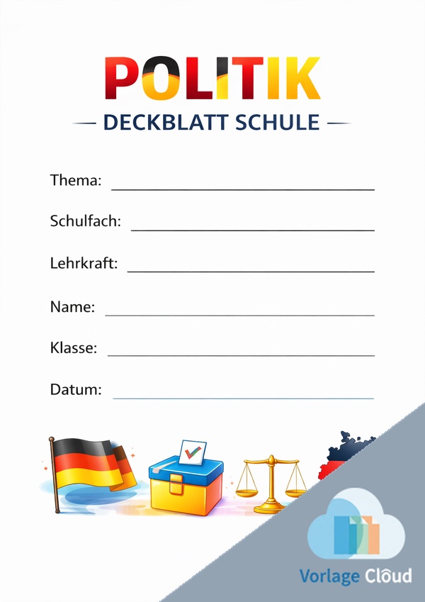 deckblatt für politische bildung