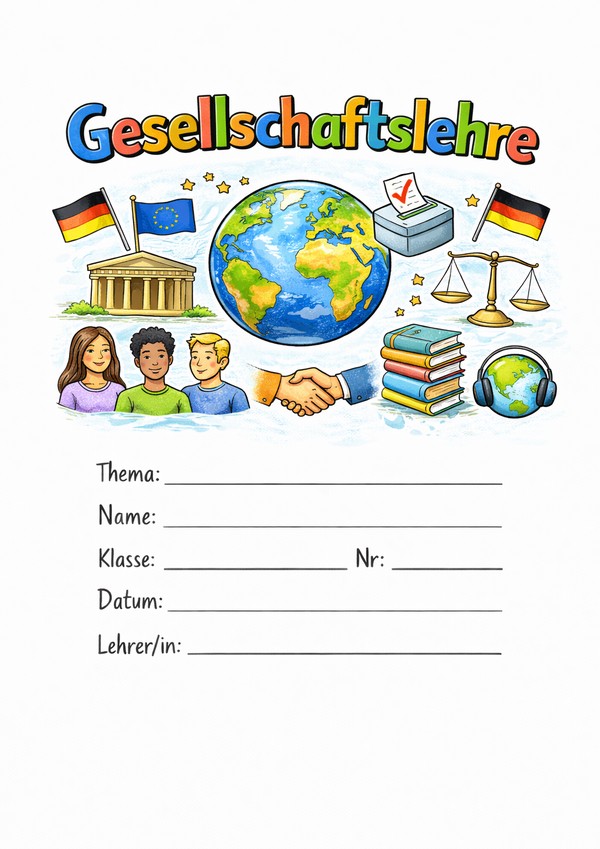 deckblatt gesellschaftslehre