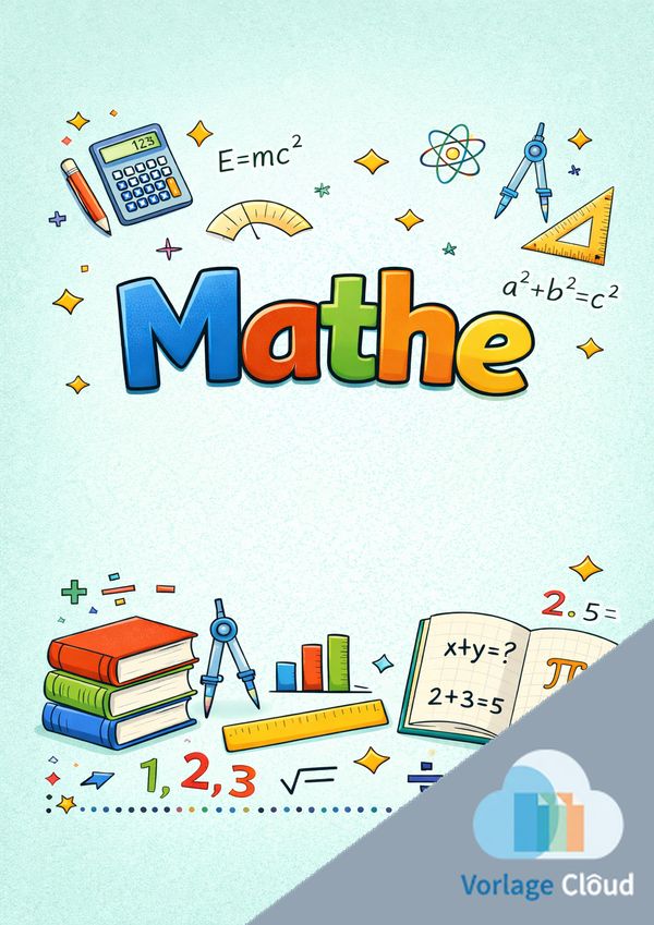 deckblätter für mathe