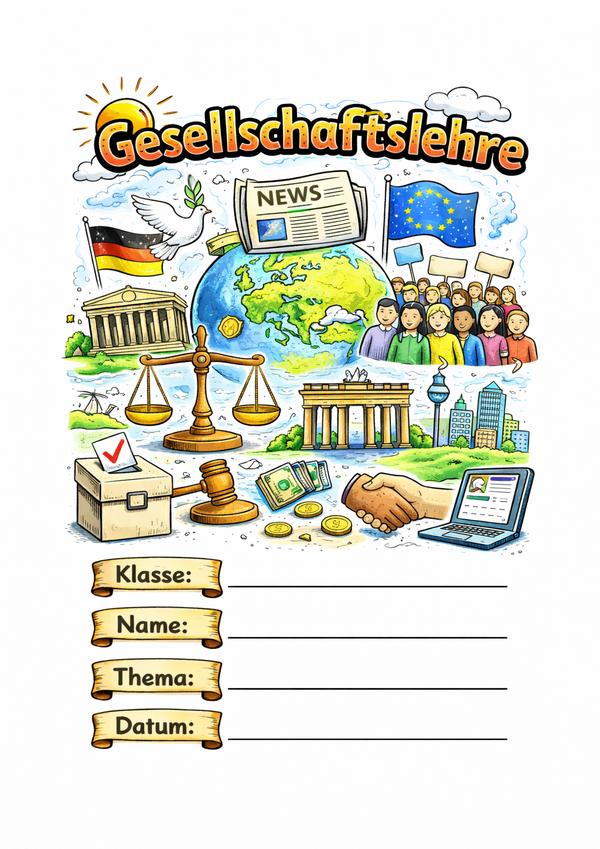 deckblätter gesellschaftslehre