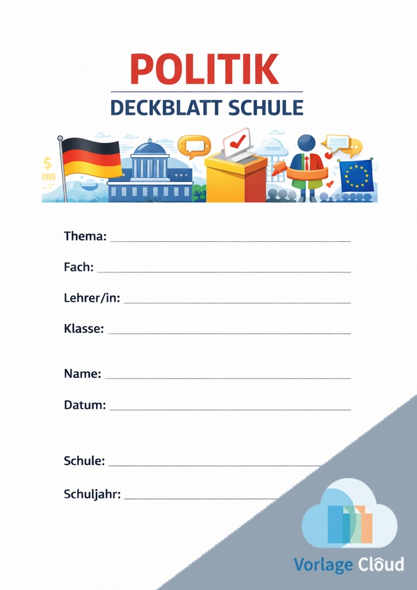 demokratie deckblatt