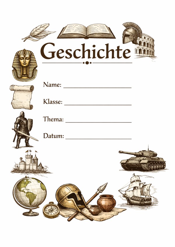 geschichte deckblatt pdf