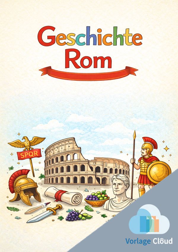 geschichte deckblatt rom ausdrucke