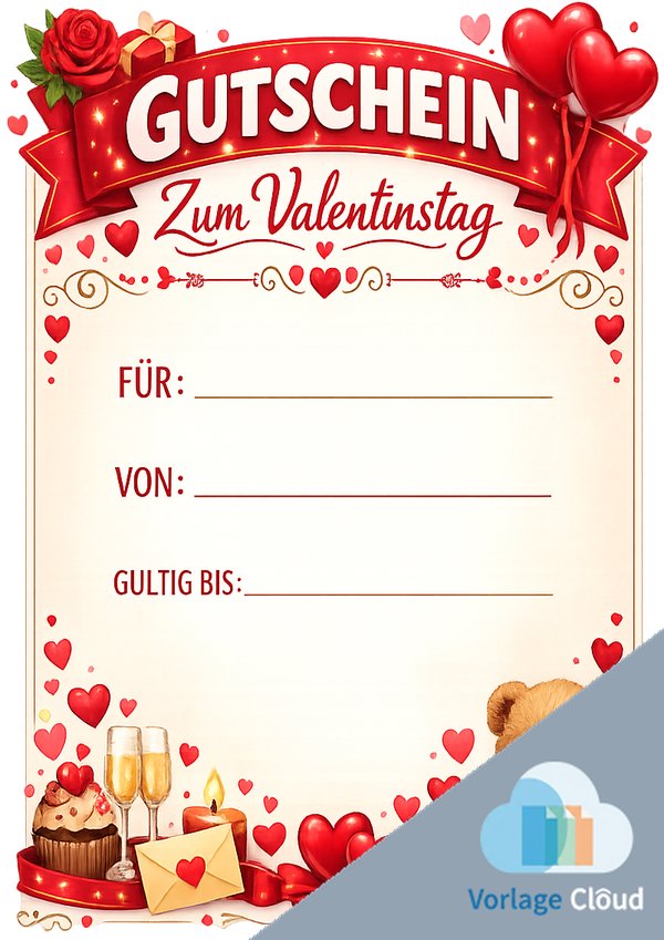 gutschein vorlage valentinstag kostenlos