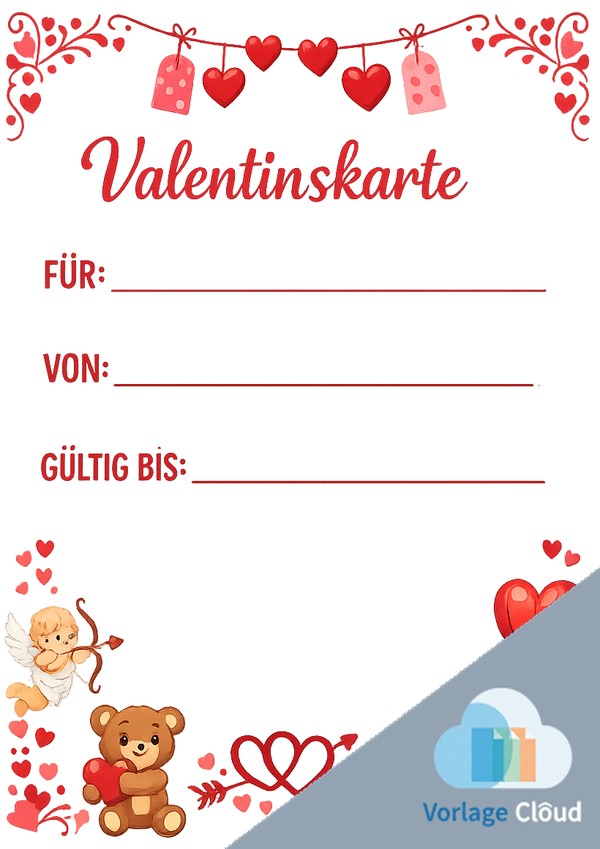 karte zum valentinstag zum ausdrucken