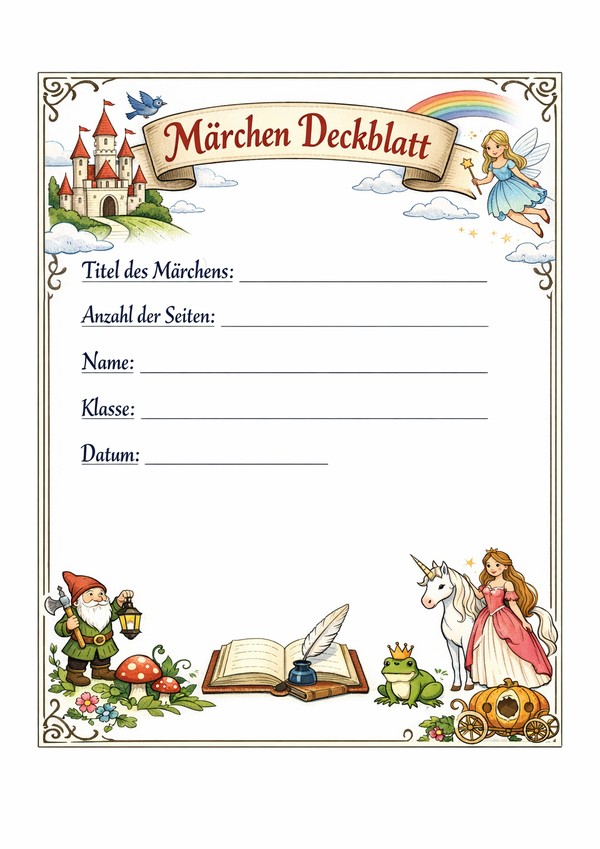 märchen deckblatt