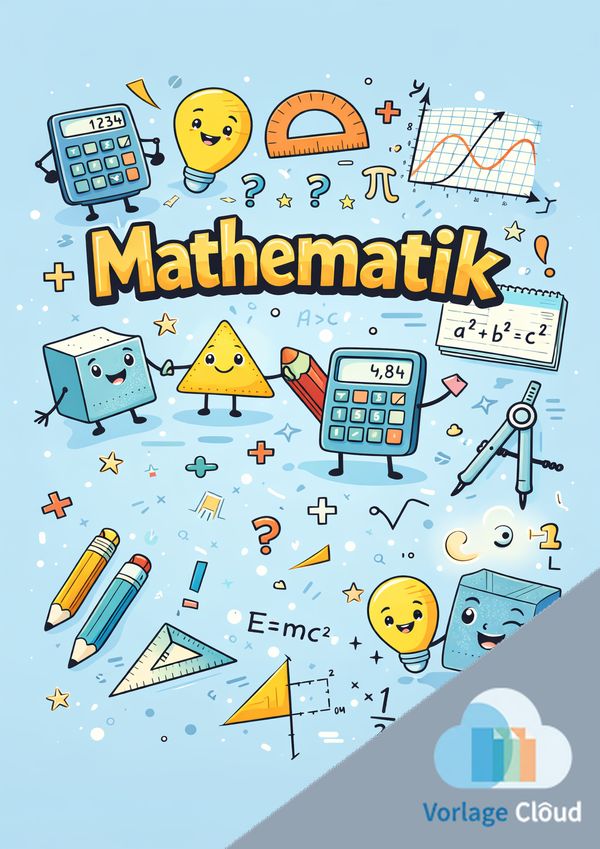 Mathe Deckblätter