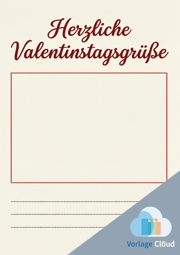 valentinstag grusskarte vorlage pdf gratis