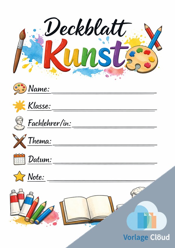 deckblatt kunst