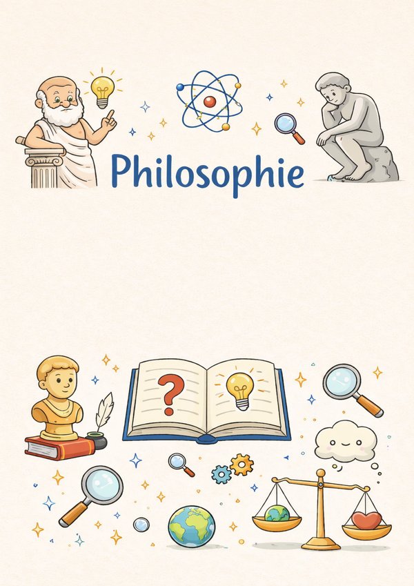 deckblatt philosophie