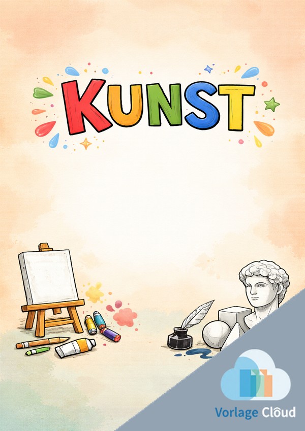 deckblätter kunst zum ausdrucken