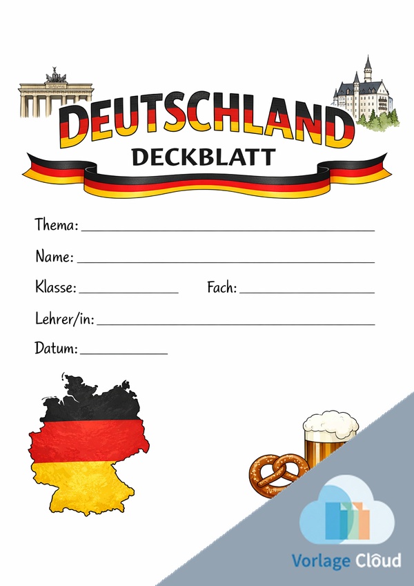 deutschland deckblatt