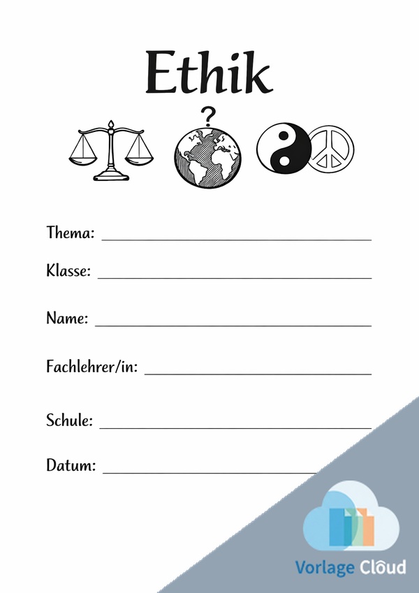 ethik deckblatt