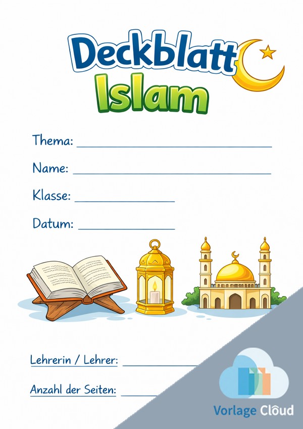 islam deckblatt
