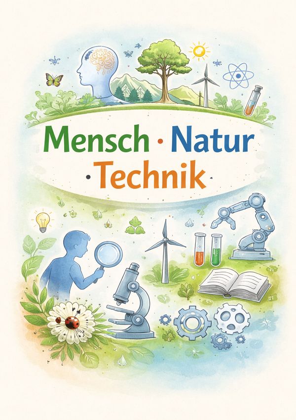 mensch natur technik deckblatt