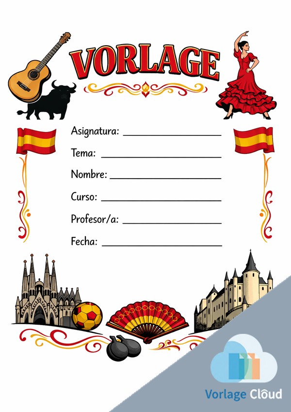 spanisch deckblatt pdf