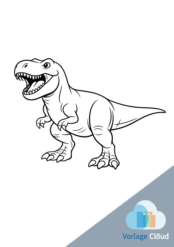 ausmalbilder von dinosaurier zum ausmalen