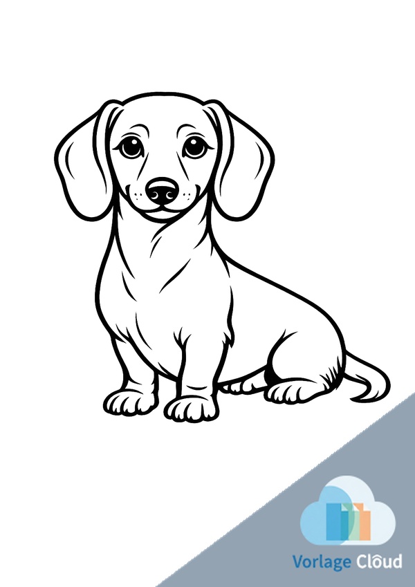 dackel ausmalbilder zum ausdrucken kostenlos