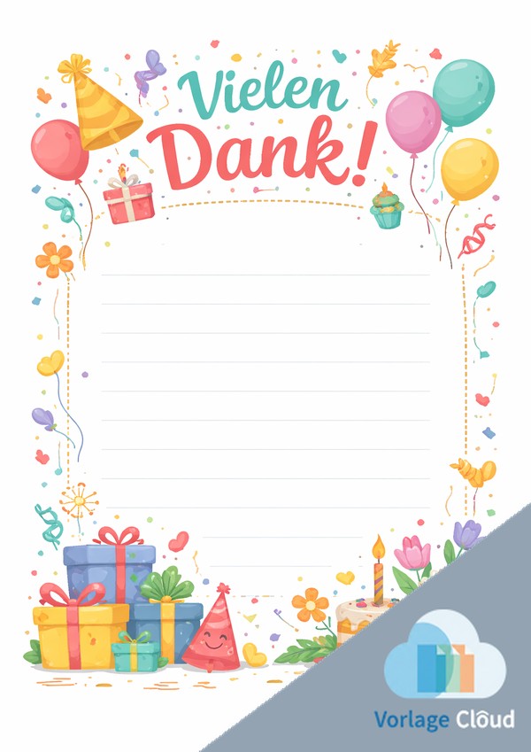 dankeskarten geburtstag