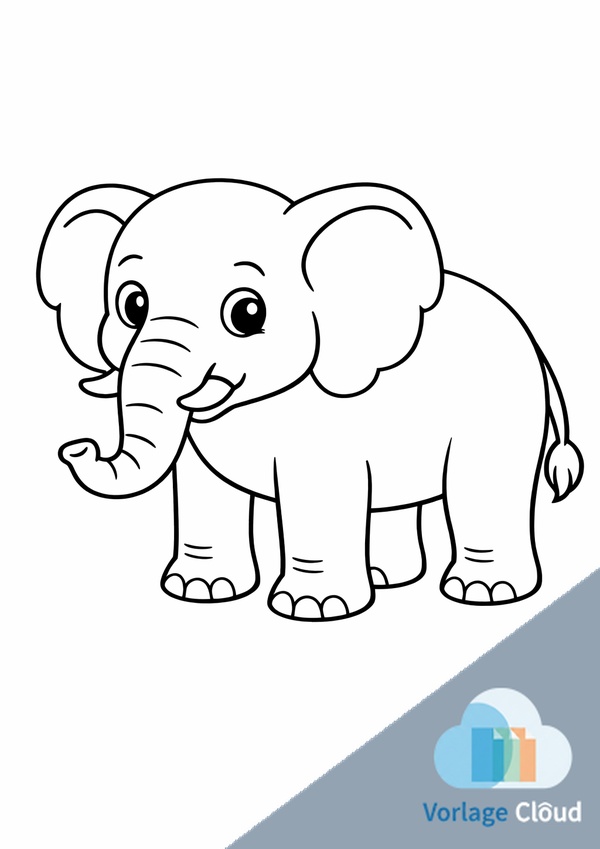 Elefant Zum Ausmalen