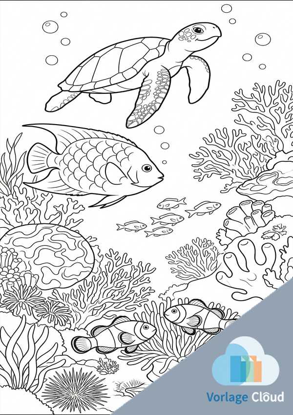 fisch bild zum ausmalen