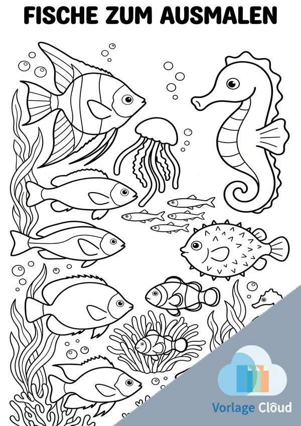 fische zum ausdrucken