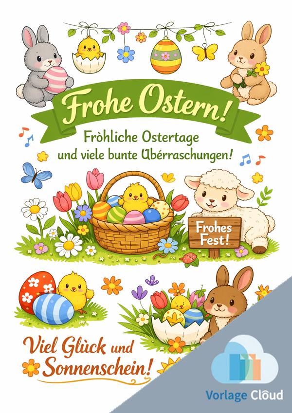 frohe ostern karten