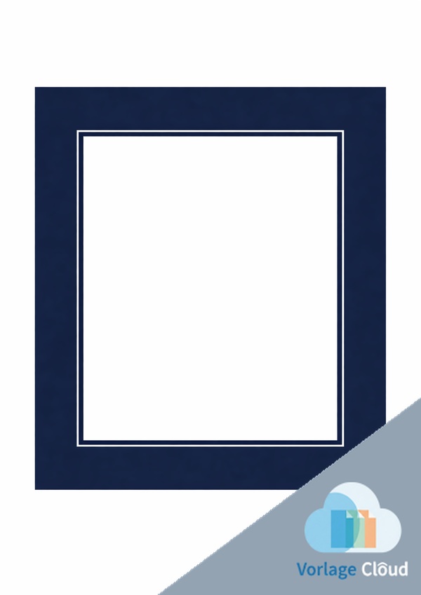 karte passepartout zum ausladen