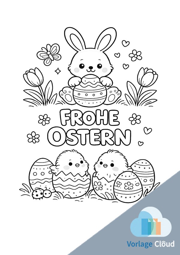 malvorlagen zu ostern