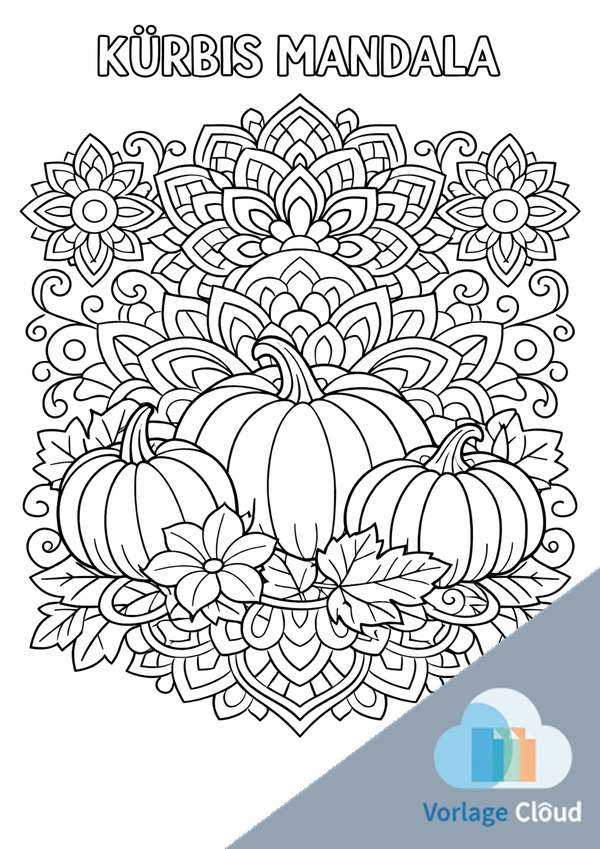 mandala kürbis