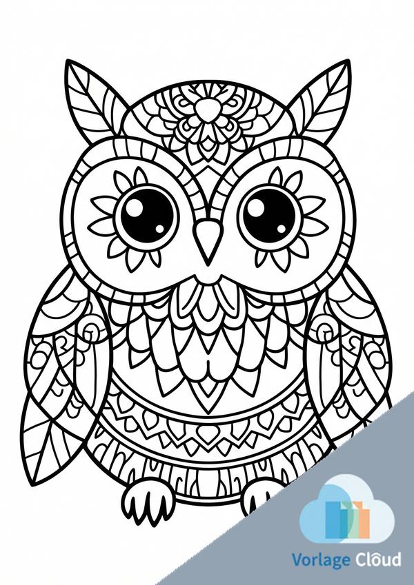 Mandala Zum Ausmalen Tiere