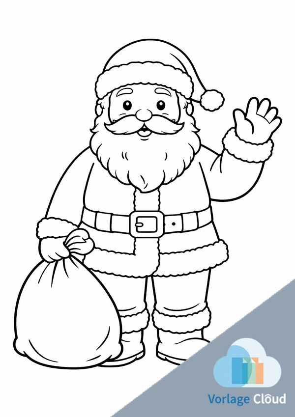 nikolaus bilder zum ausmalen
