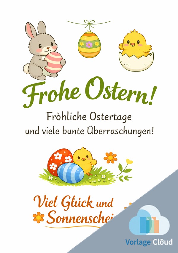 ostern grusskarten