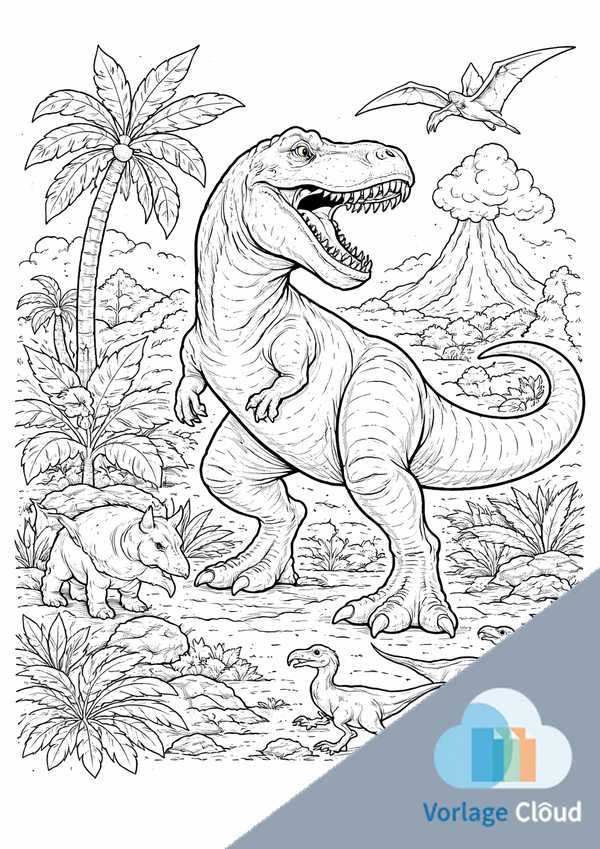 t rex ausmalbilder zum ausmalen kostenlos