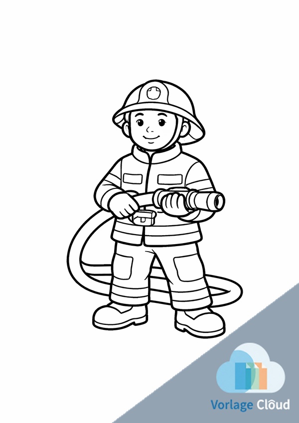 kindergarten feuerwehr ausmalbilder