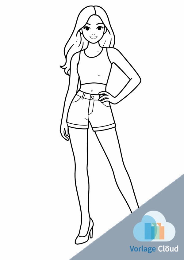 model ausmalbilder