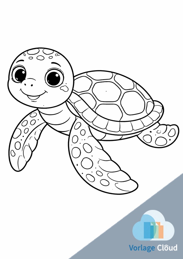 schildkröte zum ausdrucken