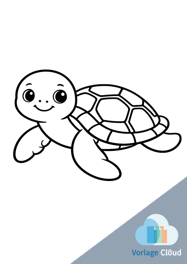 vorlage schildkröte
