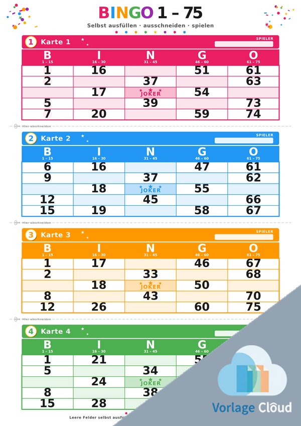 bingo karten bis 75 zum ausdrucken pdf