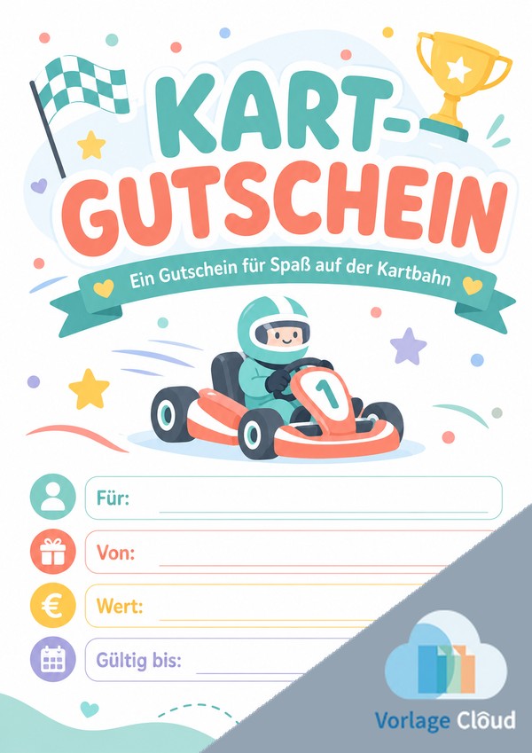 kart gutschein zum herunterladen